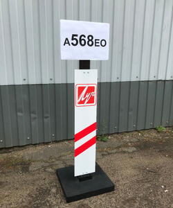 Столбик для парковки автомобиля П-1/2